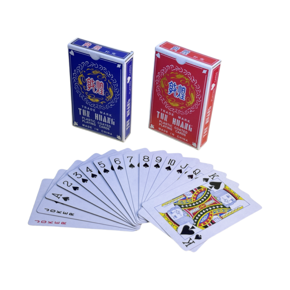 737 TUN HUANG Playing Cards 280gsm Blue Core Paper