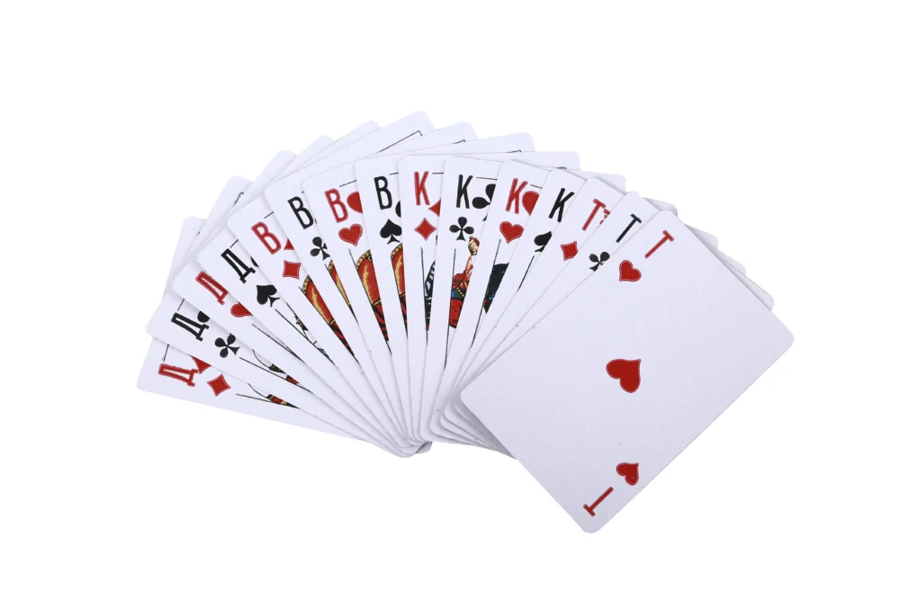 Russia playing cards