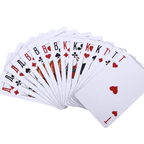 Russia playing cards