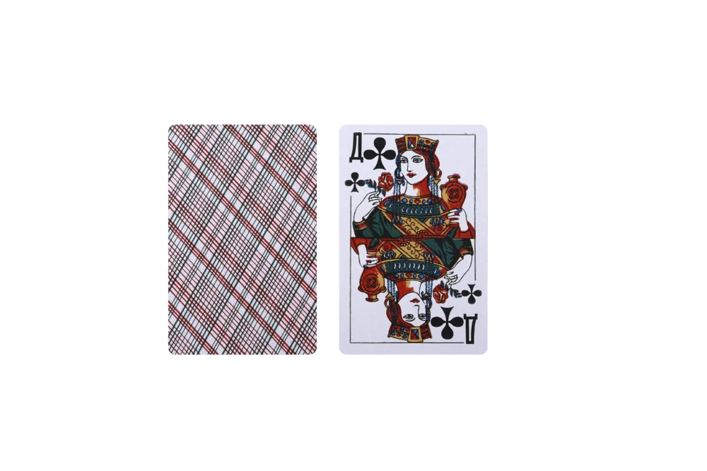 Russia playing cards
