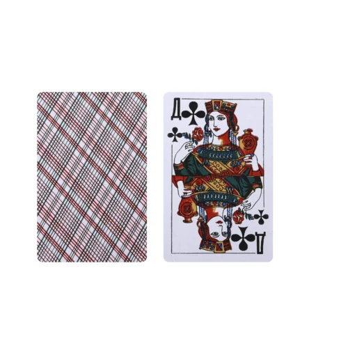 Russia playing cards