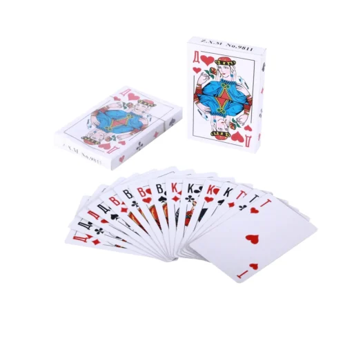 Russia playing cards