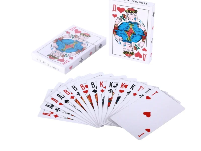 Russia playing cards