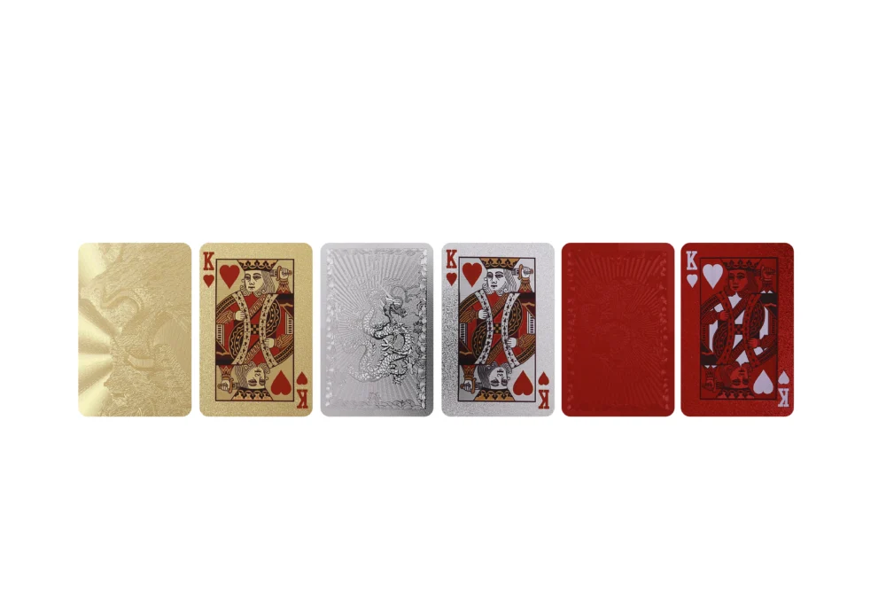 Gold Foil Playing Cards