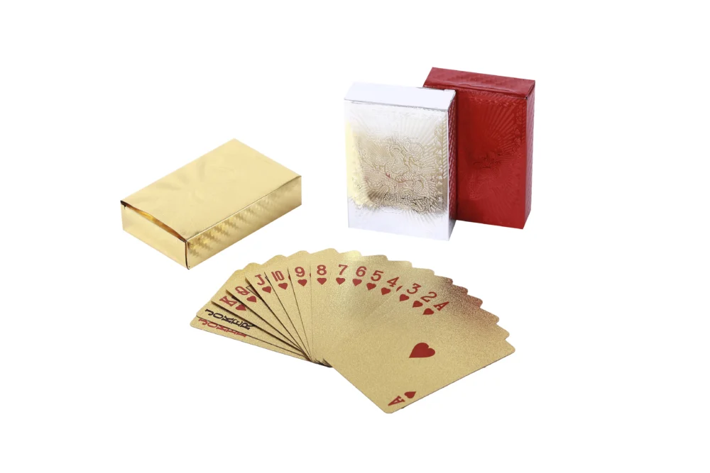 Gold Foil Playing Cards