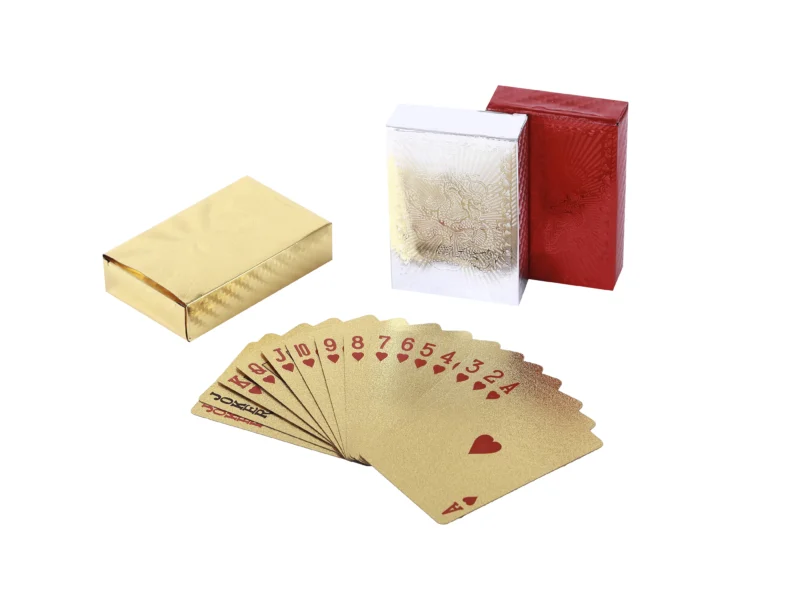 Gold Foil Playing Cards