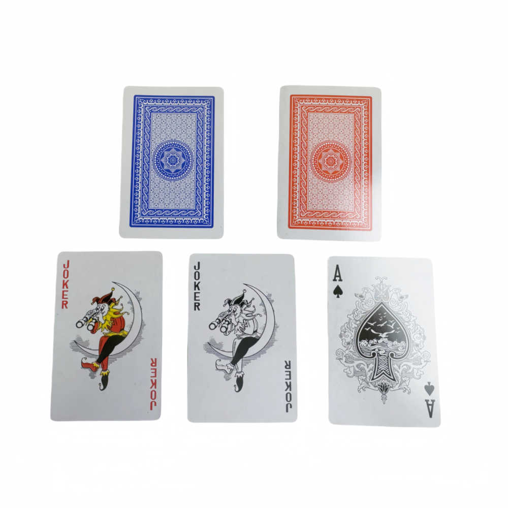 elephant playing cards