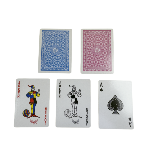 flying wheel playing cards