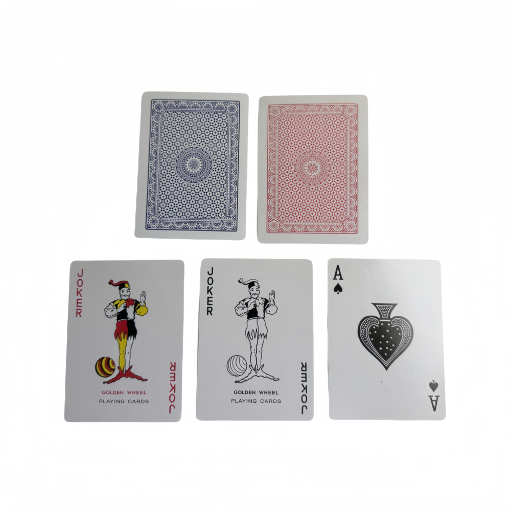 868 Golden Wheel Playing Cards