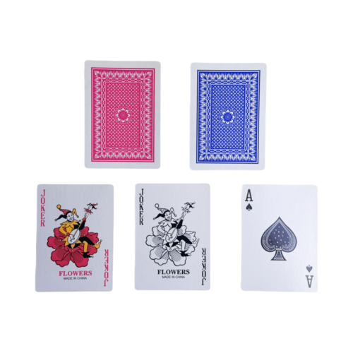 888 FLOWERS PLAYING CARDS