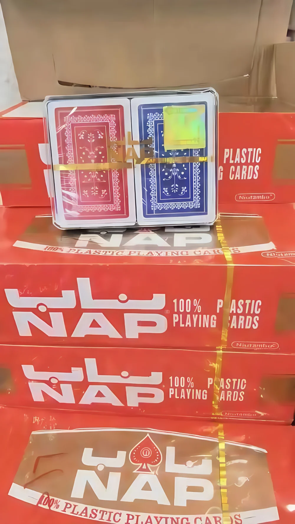 NAP PLASTIC PLAYING CARDS