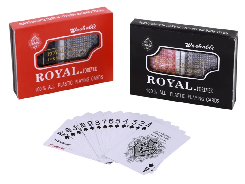 ROYAL FOREVER PLASTC PLAYING CARDS
