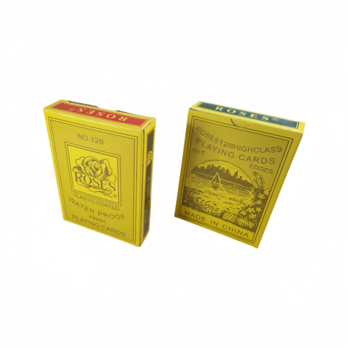 roses playing cards