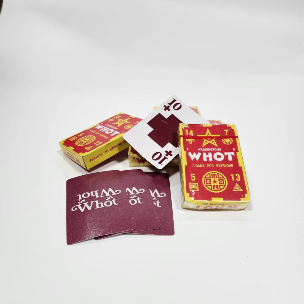whot game card