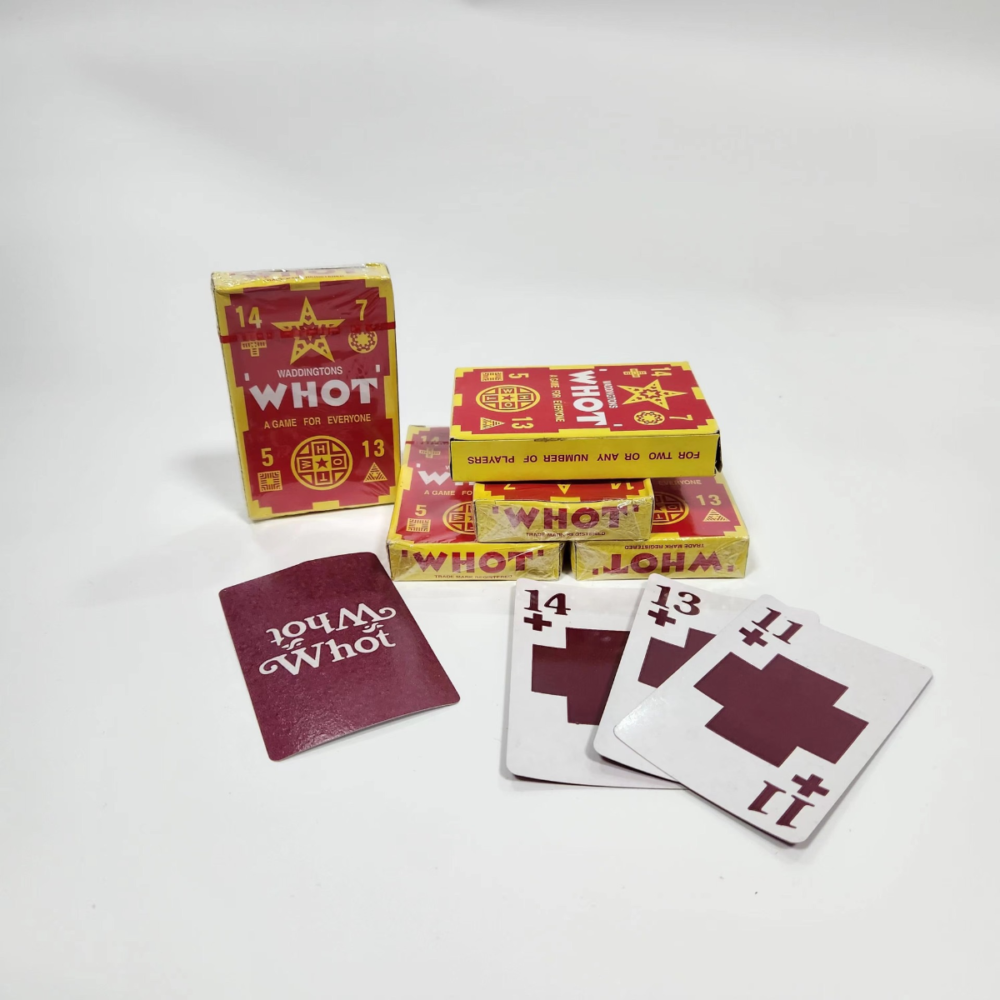 whot playing cards