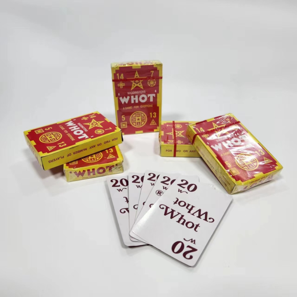 whot playing cards