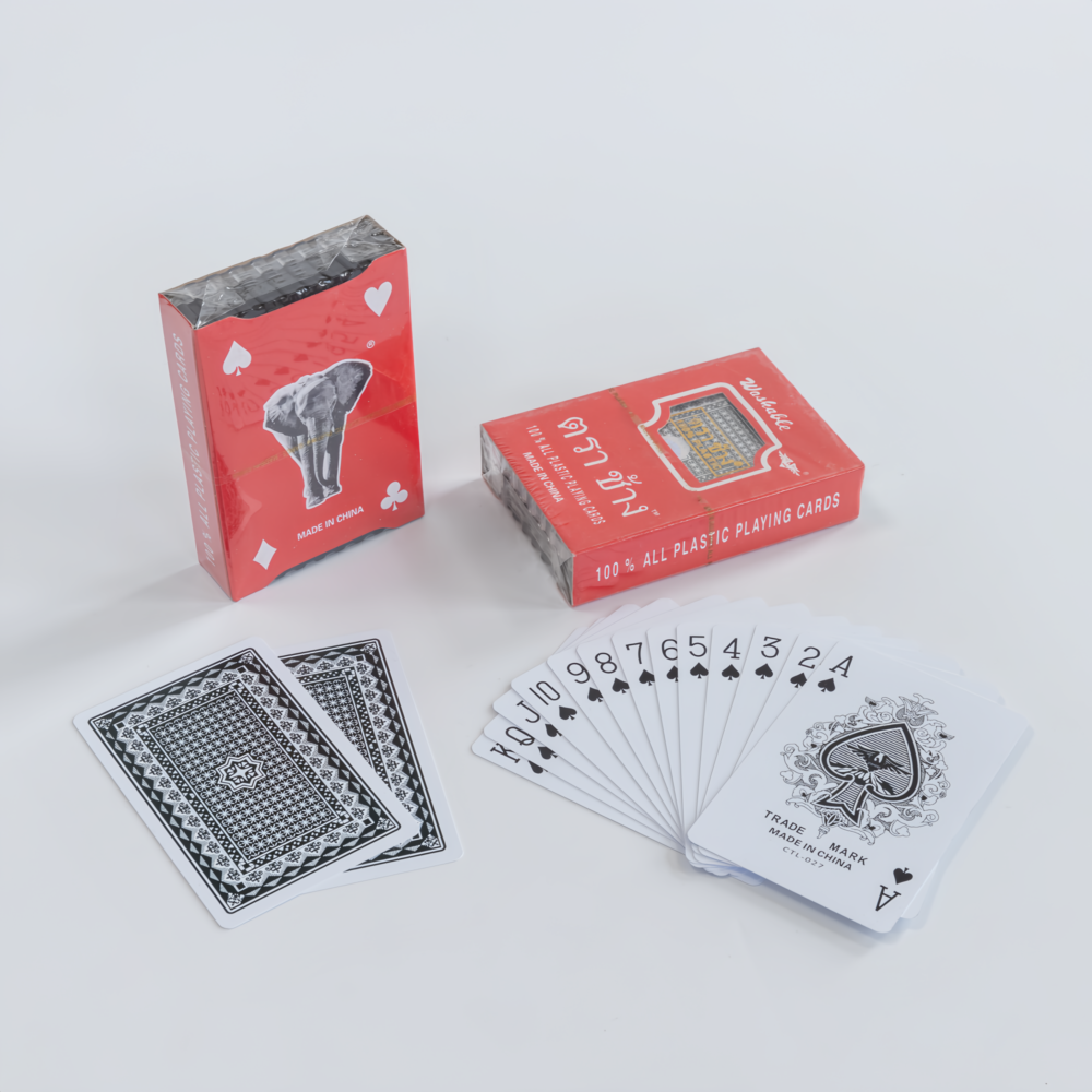 Thailand plastic playing cards