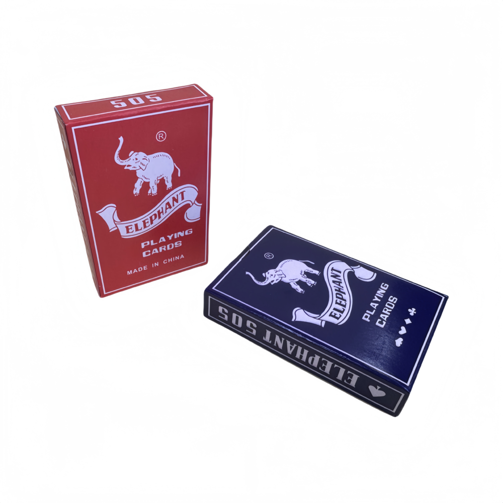 ELEPHANT playing cards 505 bridge size 280gsm grey core paper Shanghai China