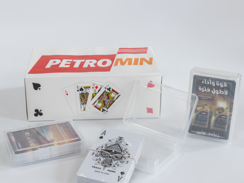 petromin playing cards