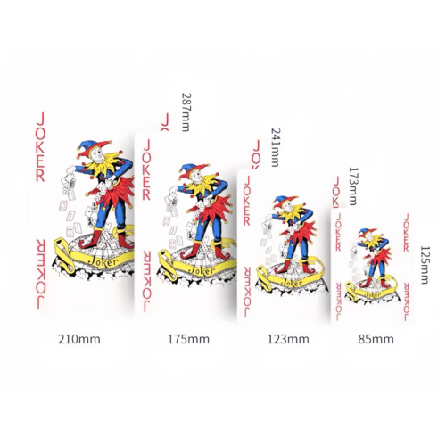 large size playing cards