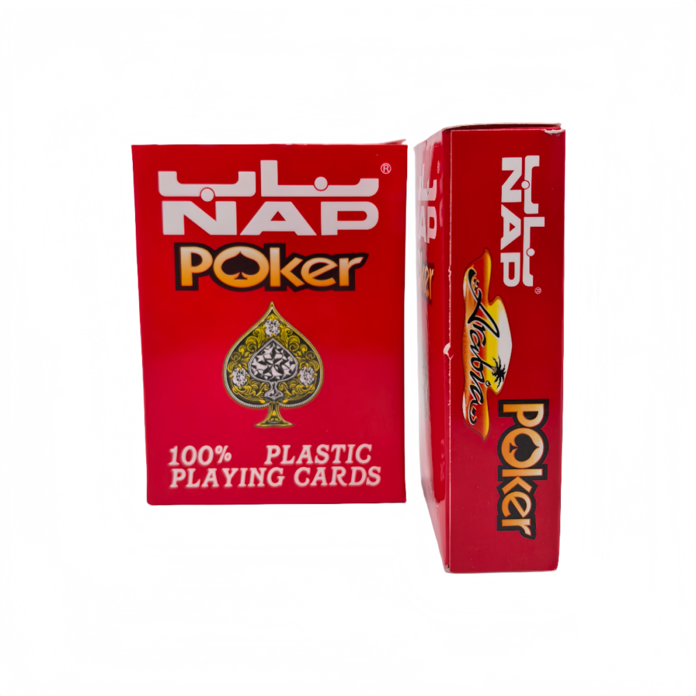 PLASTIC RED NAP POKER
