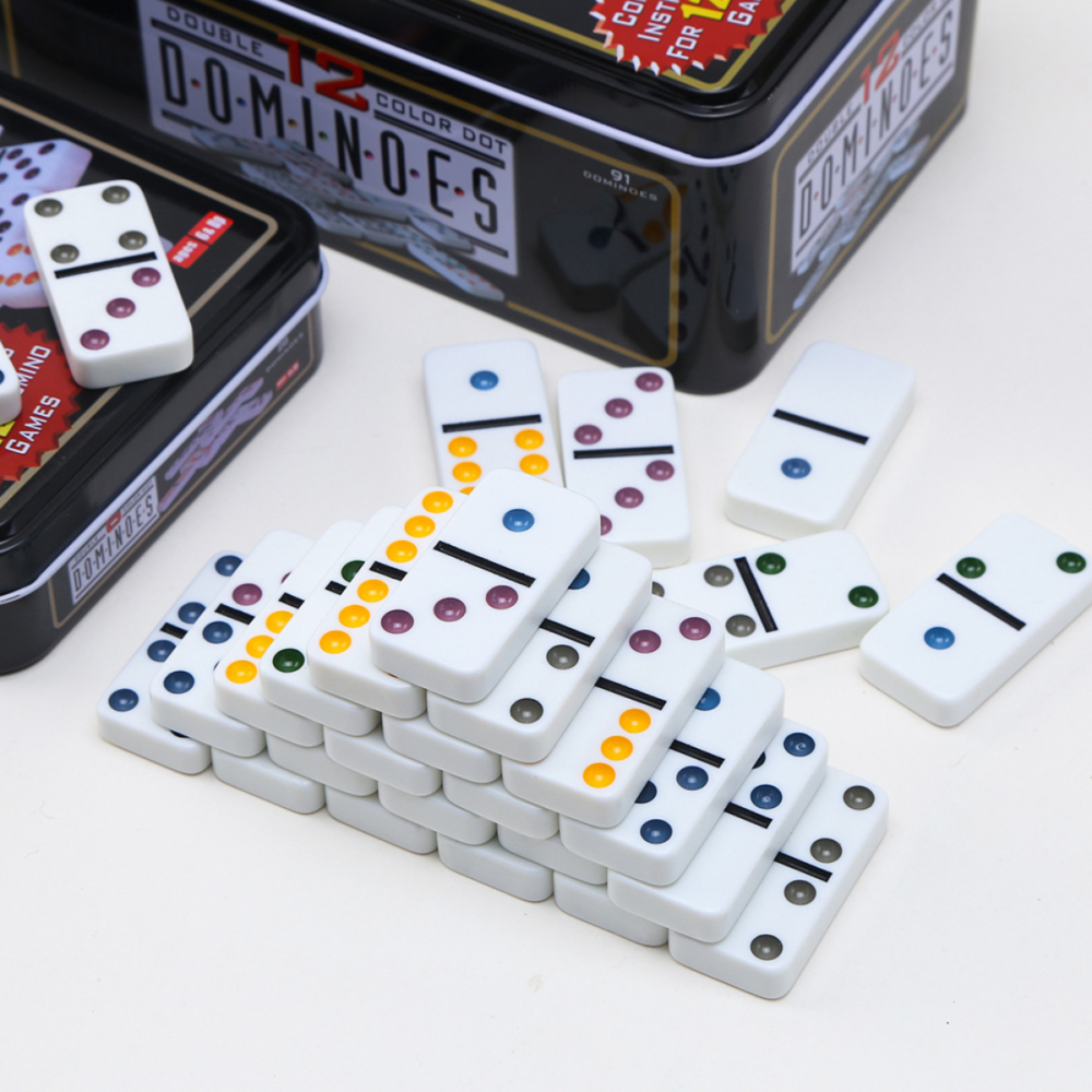 Double 9 Dominoes Set