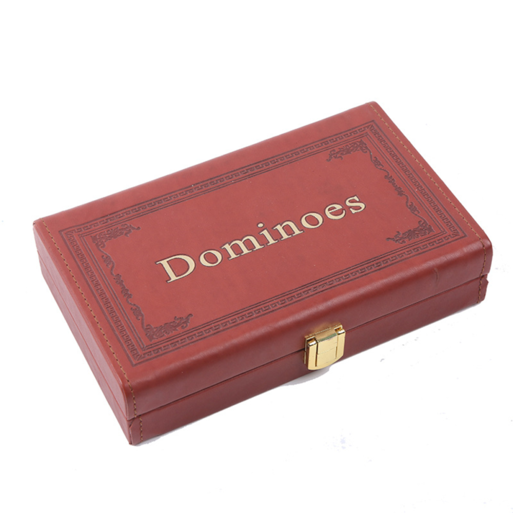 Domino Set with Leather Box