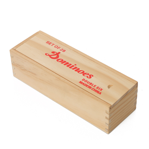 Wooden Box Domino Wooden Box Domino
