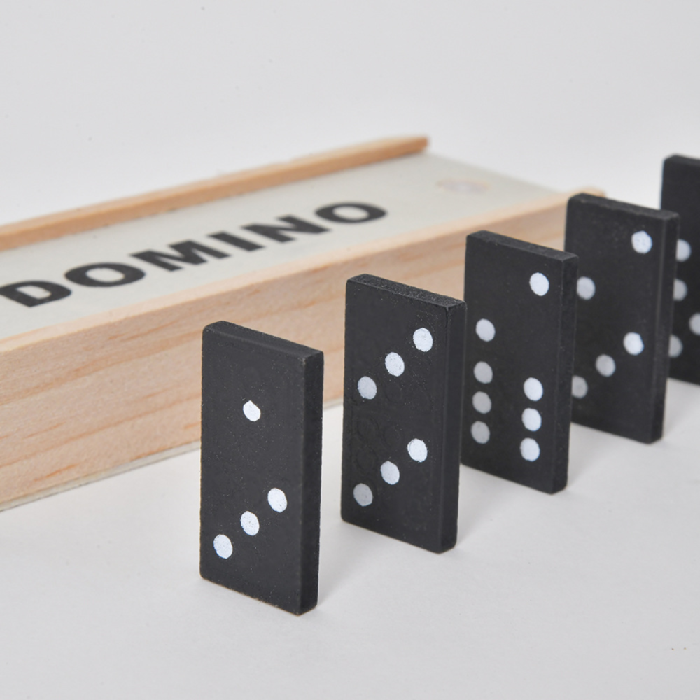 Wood Domino Set Wood Domino Set
