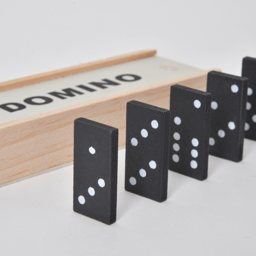 Wood Domino Set Wood Domino Set
