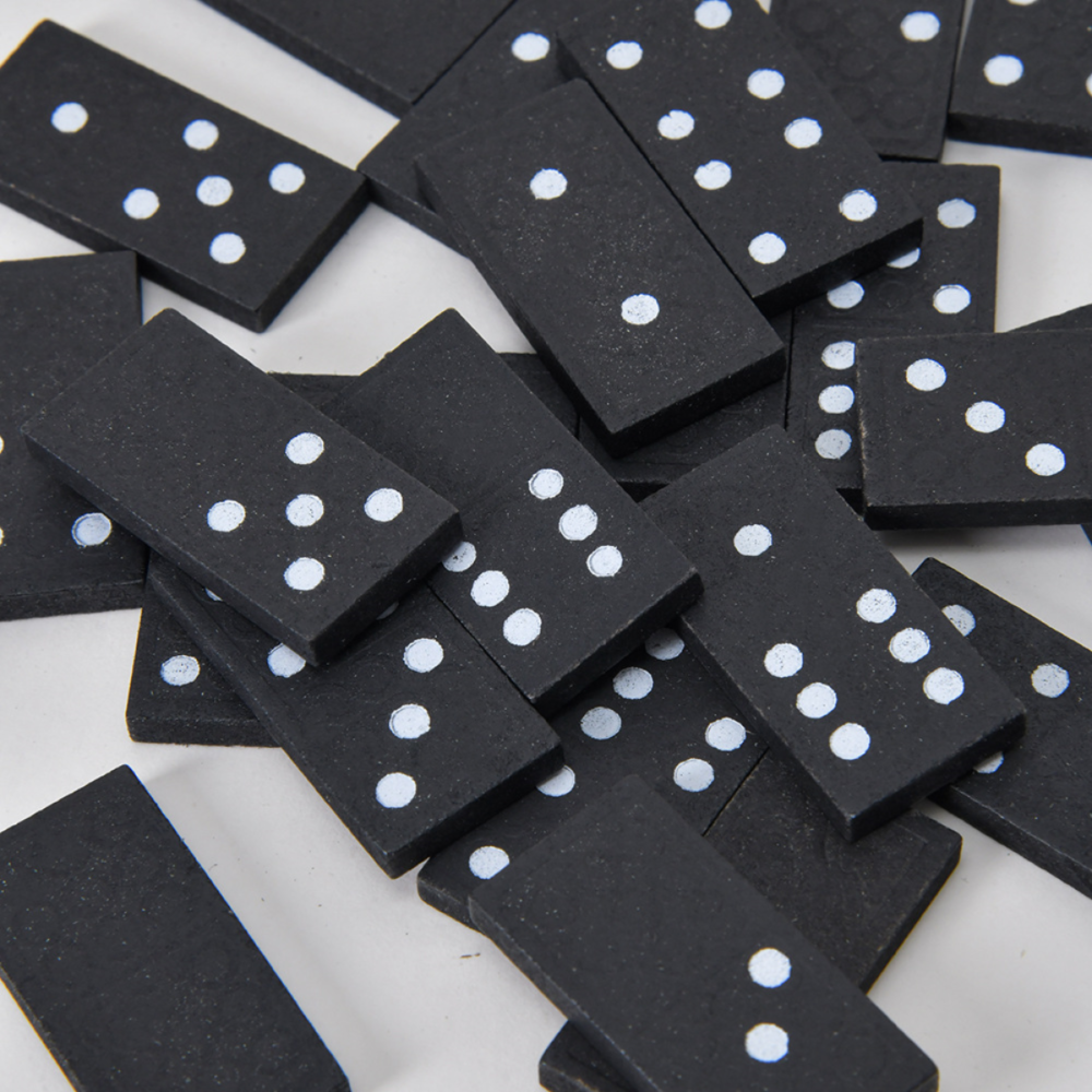 Wood Domino Set Wood Domino Set